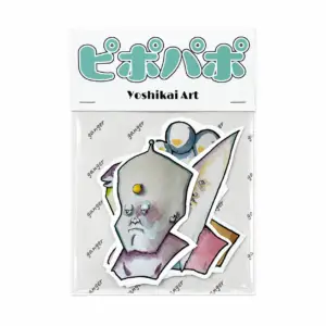 個性的なステッカーセットの画像